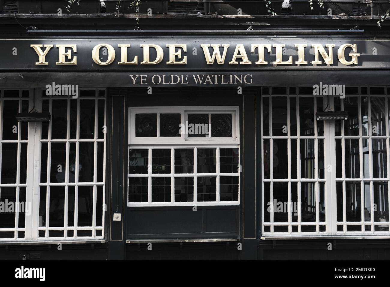 London Pub Stock Photo