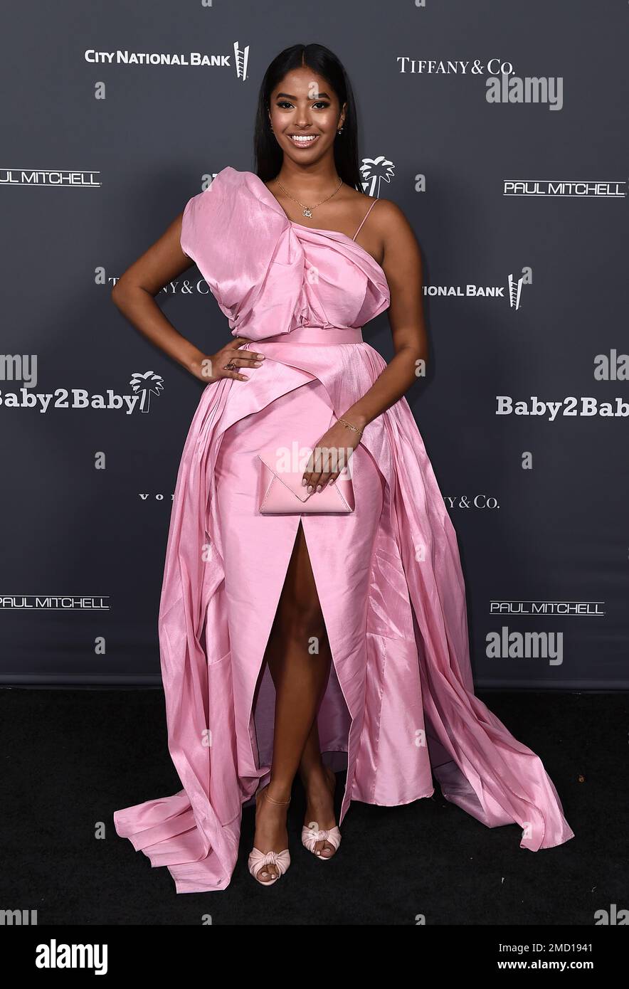 Natalia Diamante Bryant arrives at the Baby2Baby Gala at the Pacific