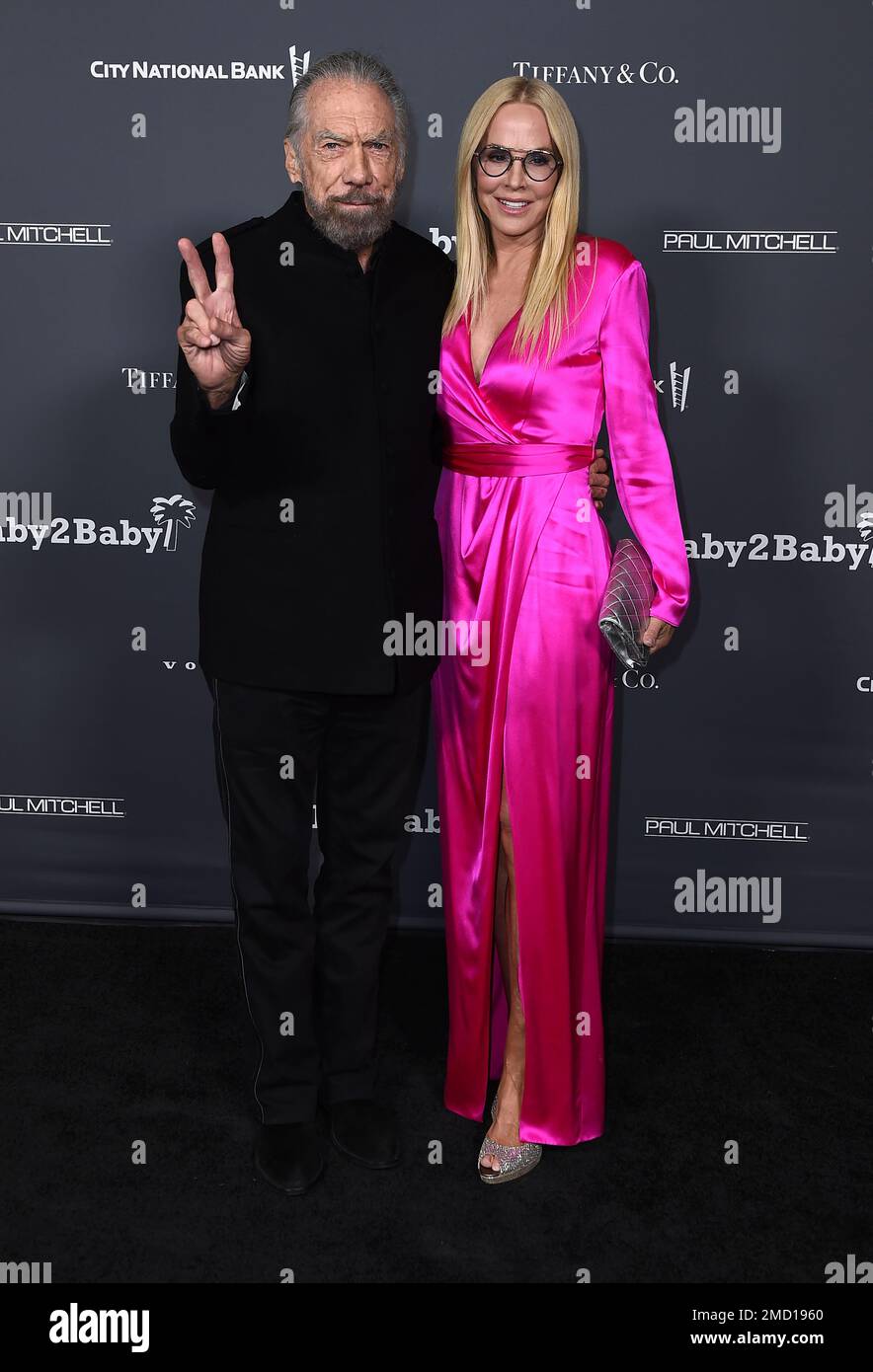 John Paul DeJoria, left, and Eloise Broady DeJoria arrive at the ...