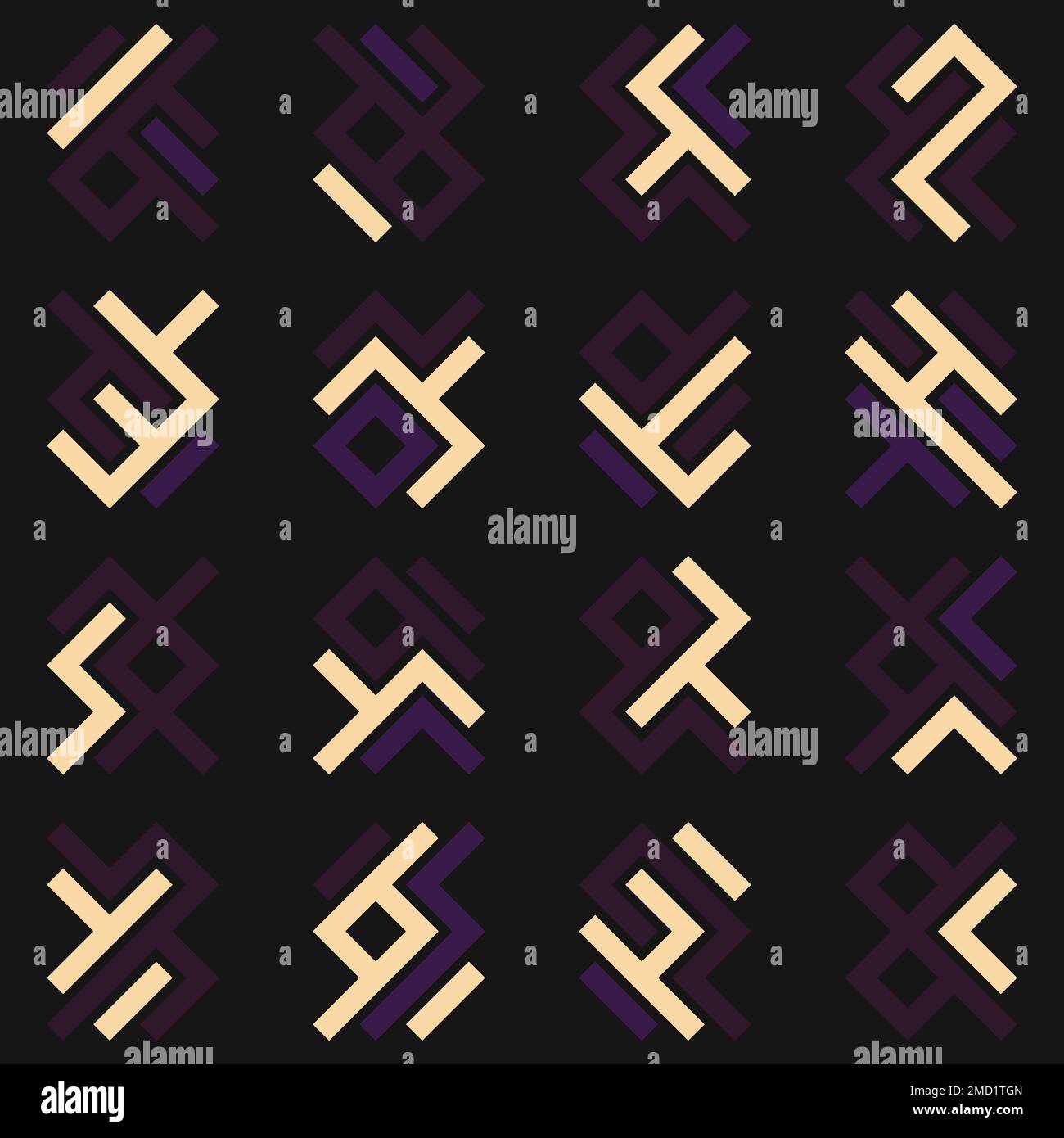 Asemic Glyph writing hieroglyph imitation generative illustration Stock ...