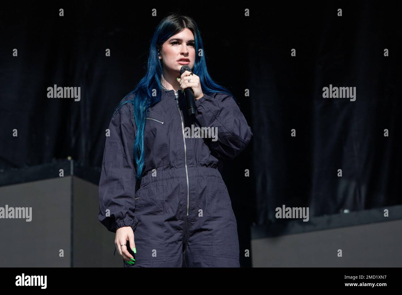 Courtney LaPlante of Spiritbox performs at Welcome to Rockville at ...