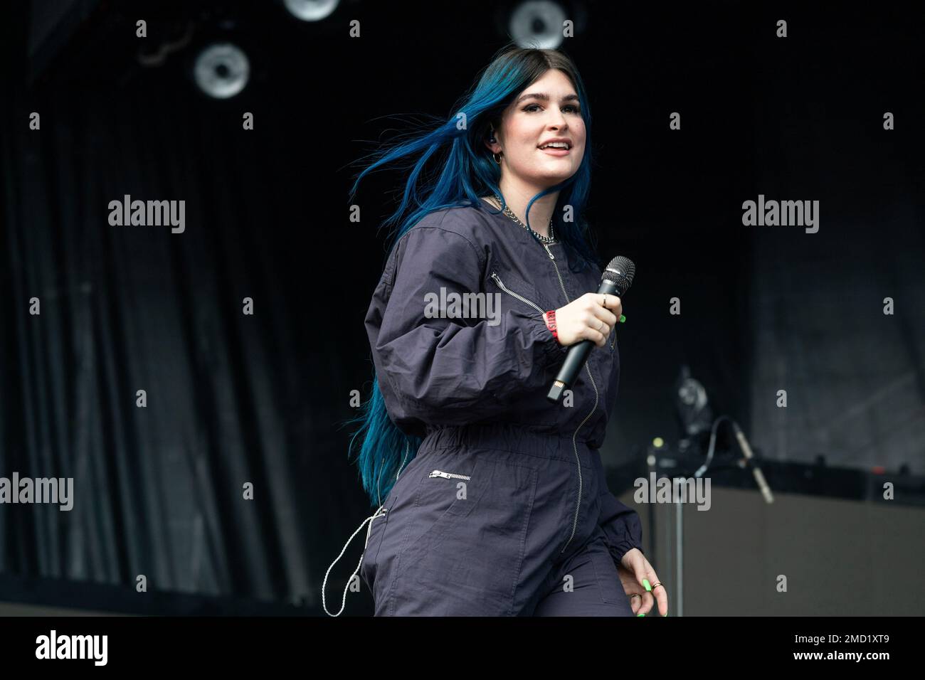 Courtney LaPlante of Spiritbox performs at Welcome to Rockville at