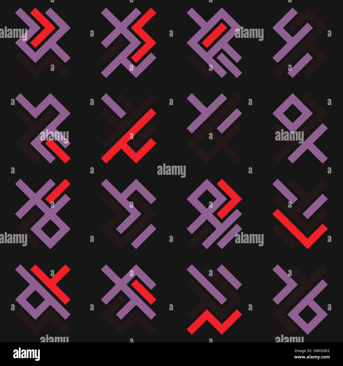 Asemic Glyph writing hieroglyph imitation generative illustration Stock ...