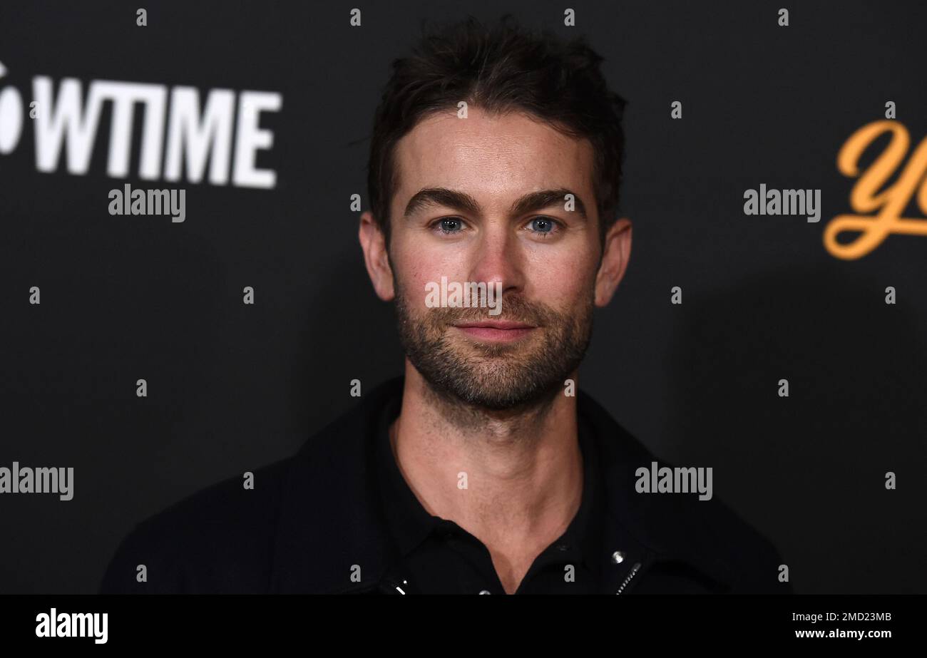 Chase Crawford arrives at the premiere of "Yellowjackets" on Wednesday