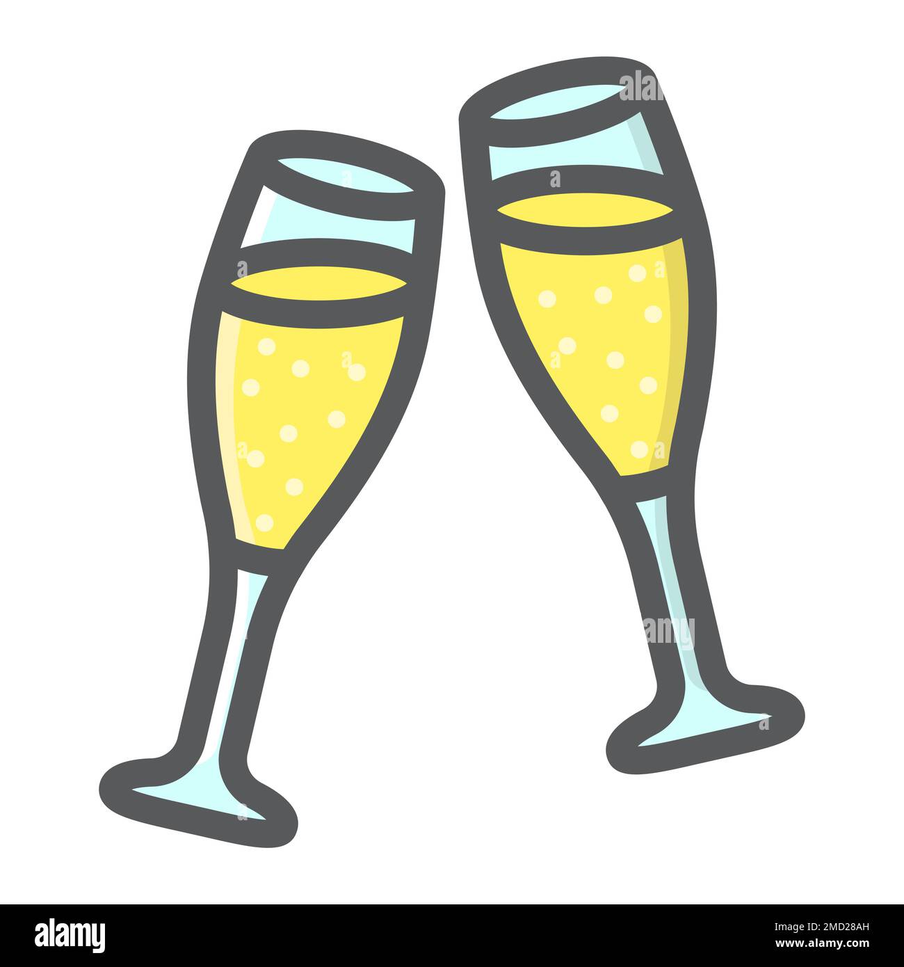 Champagne Toast Poster - Celebrate print