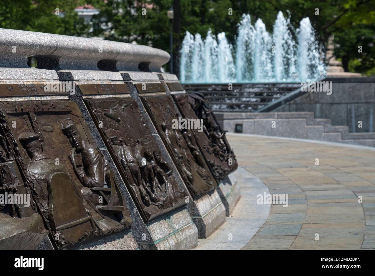 The US Navy Memorial, Pennsylvania Avenue, Penn Quarter, Washington DC Stock Photo
