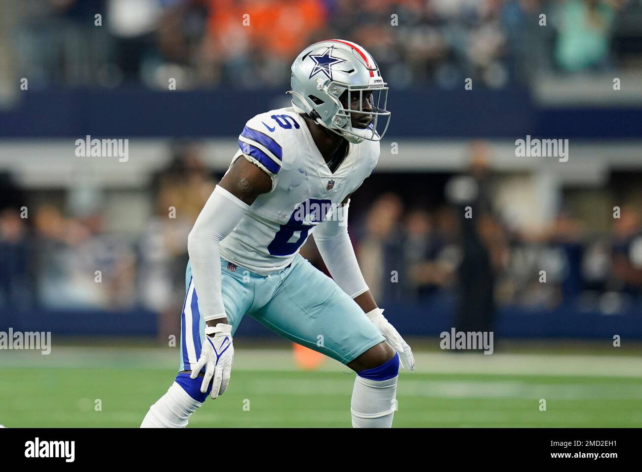 Dallas Cowboys defensive back Donovan Wilson (37) makes a catch during  pregame of an NFL football game against the Detroit Lions, Sunday, Nov. 17,  2019, in Detroit. (AP Photo/Duane Burleson Stock Photo - Alamy