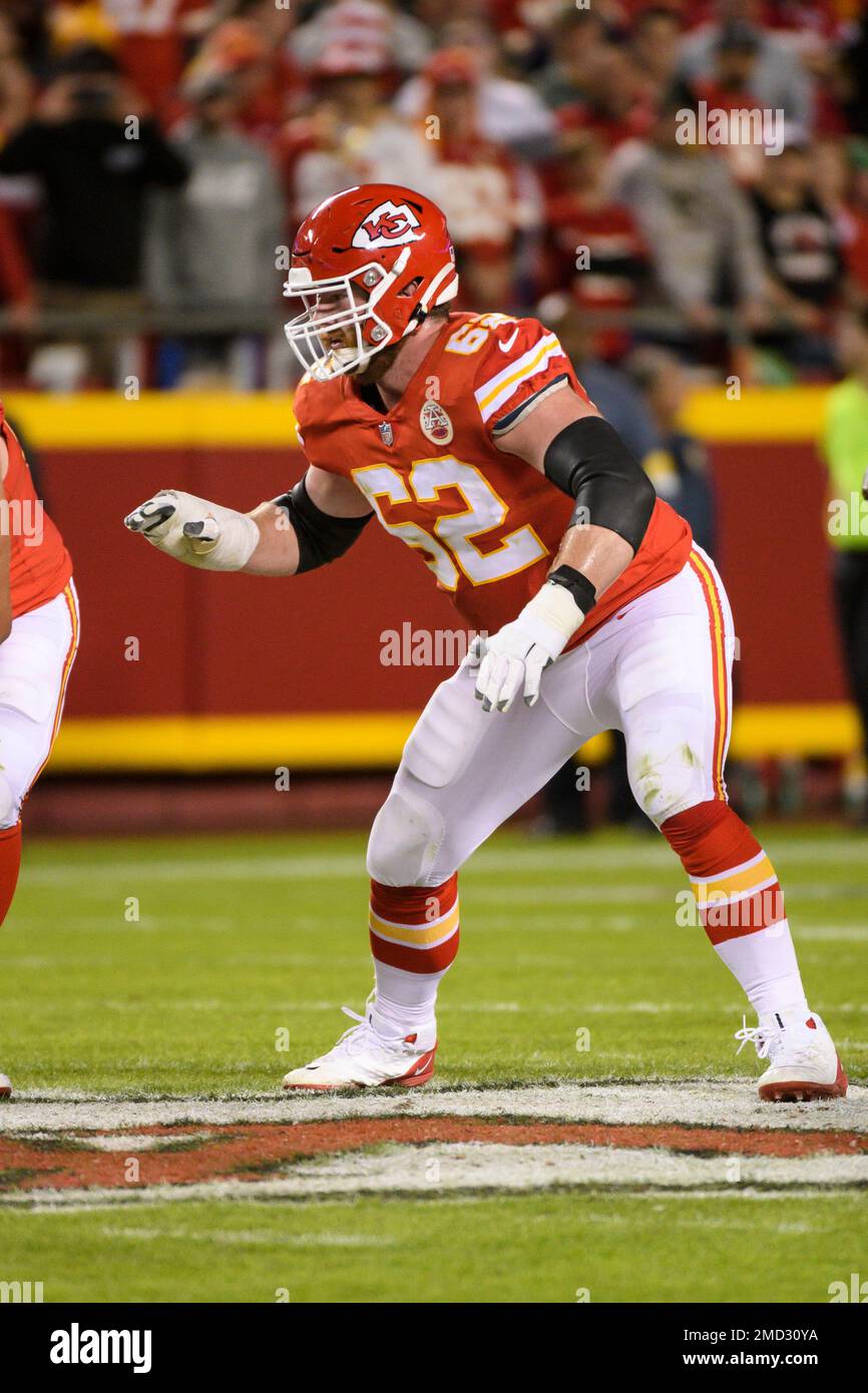 Kansas City Chiefs guard Joe Thuney during the second half of an NFL football game against the