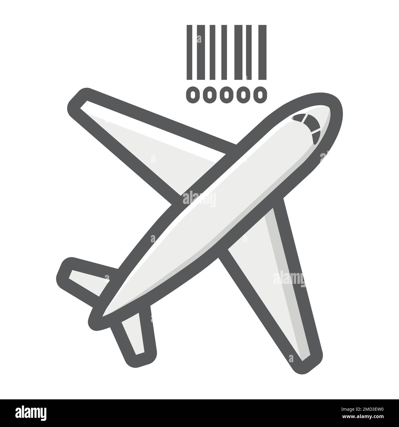 Air freight filled outline icon, logistic and delivery, air cargo sign