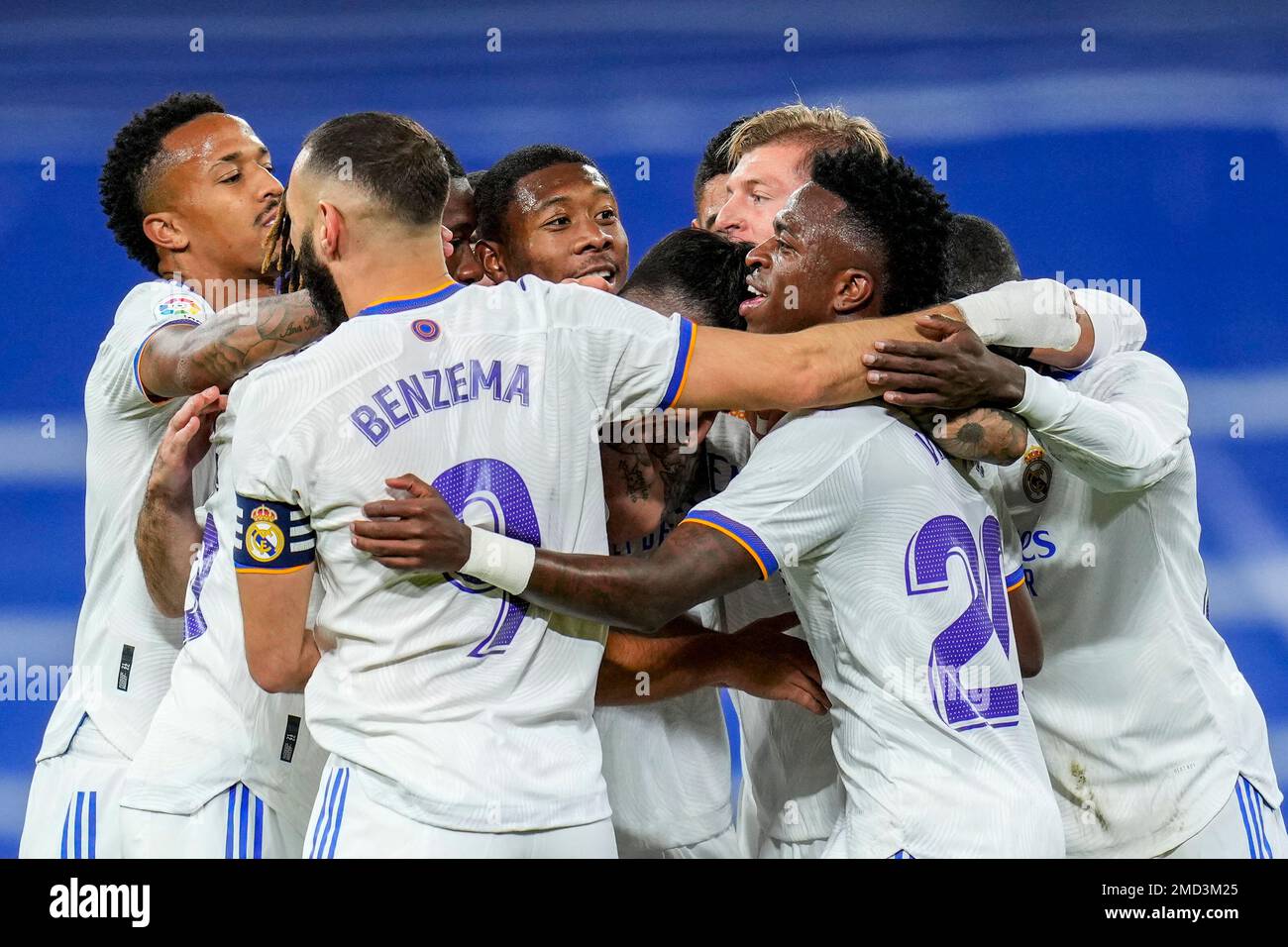 Toni Kroos (Real Madrid) celebrates scoring a goal for winning 2-1 during  the LA LIGA match between Real Madrid and Celta de Vig Stock Photo - Alamy