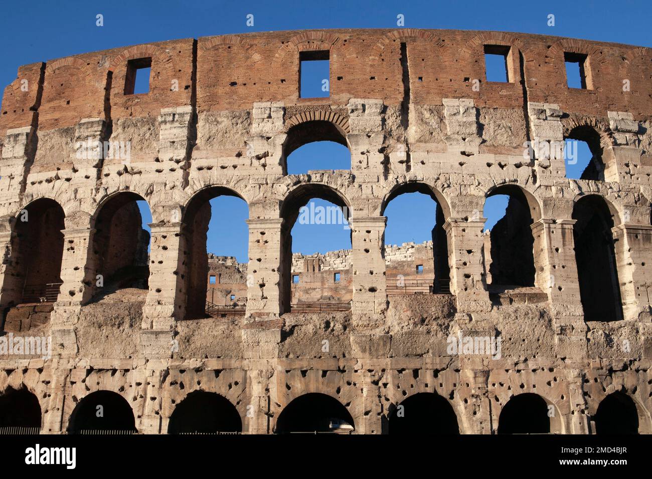 facade of the Colosseum in Rome Stock Photo - Alamy