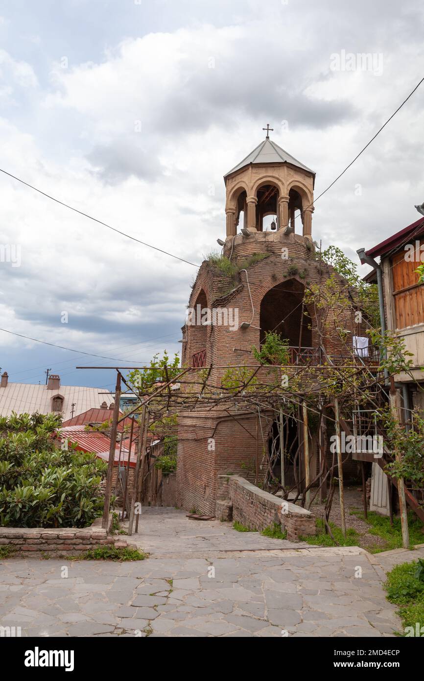 Betlemi church exterior on a summer day, Tbilisi, Georgia Stock Photo