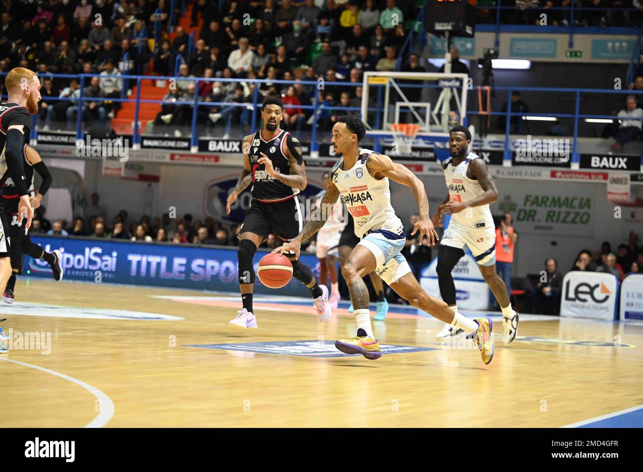 MARCQUISE REED (Happycasa Brindisi) during the Italian Basketball A