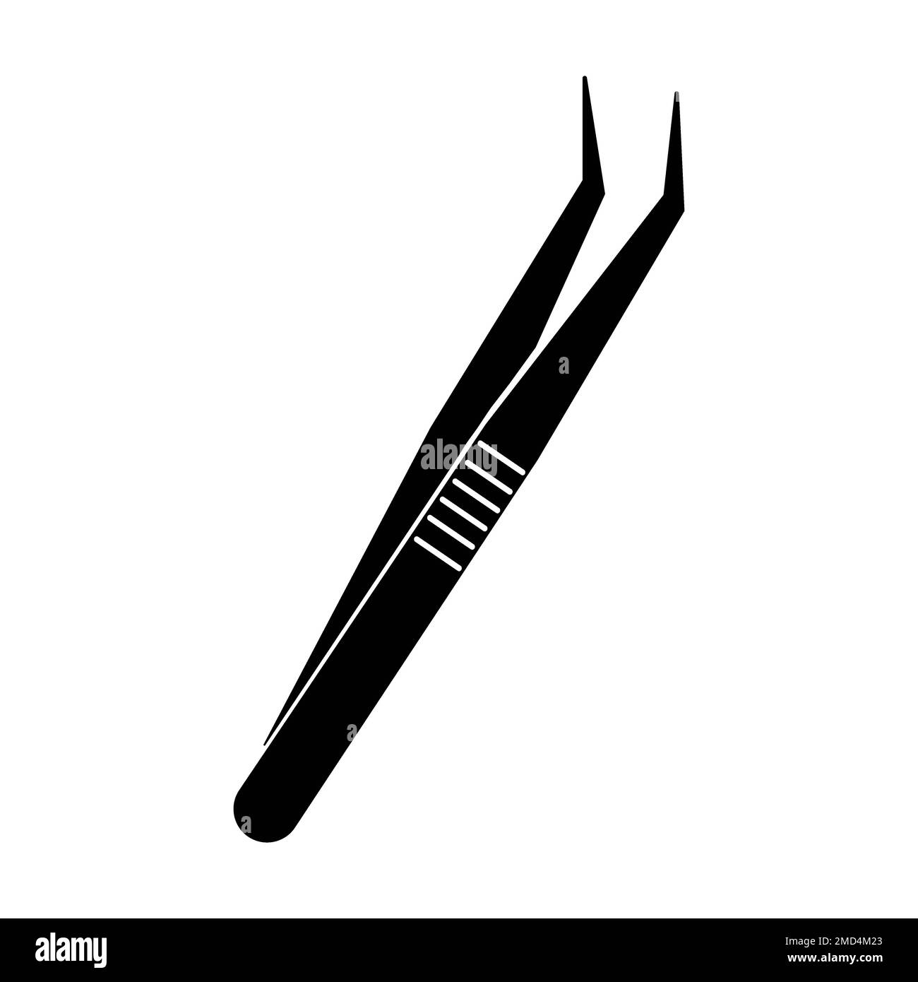 tweezers icon logo vector design template Stock Photo