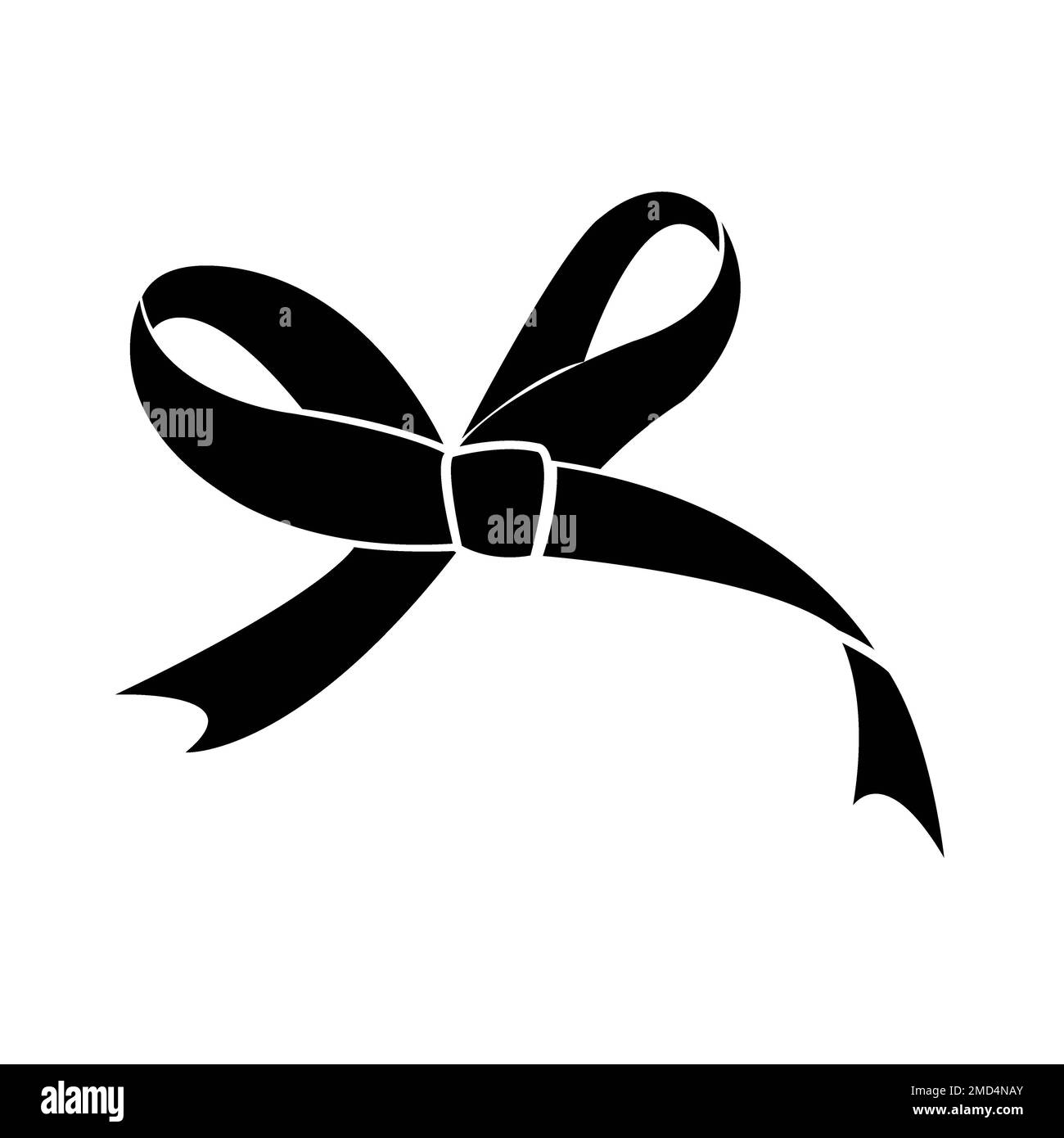 hair ribbon icon logo vector design template Stock Photo Alamy