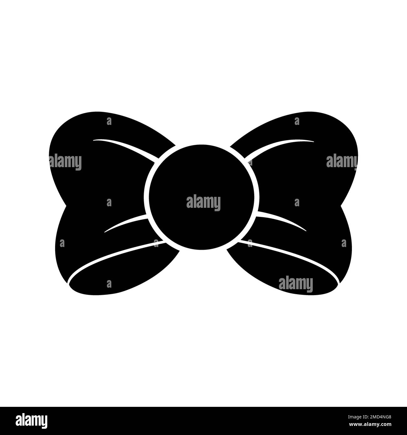 hair ribbon icon logo vector design template Stock Photo Alamy