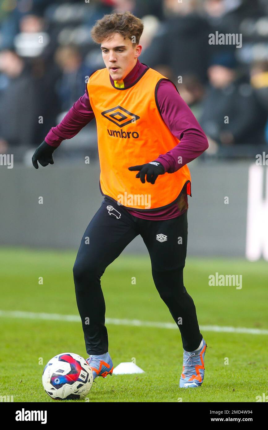 Derby County's Tony Springett ahead of the Sky Bet League One match at ...