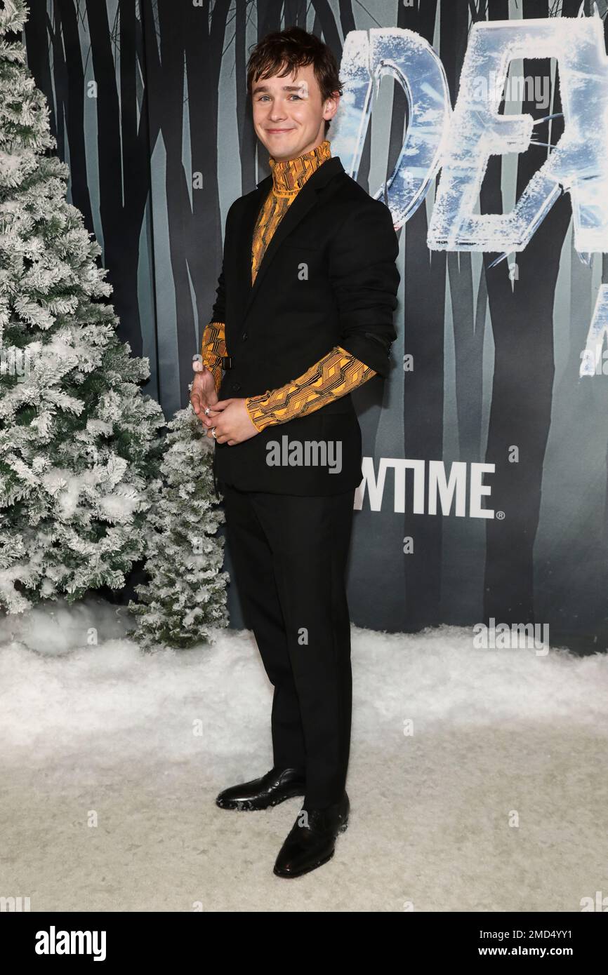 Actor Jack Alcott attends the world premiere of the Showtime drama