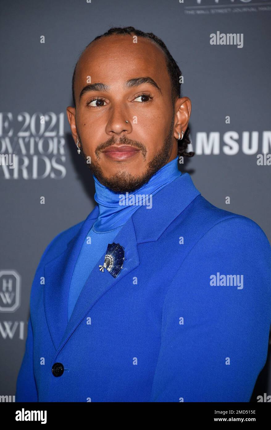 Honoree Lewis Hamilton attends the WSJ. Magazine Innovator Awards at