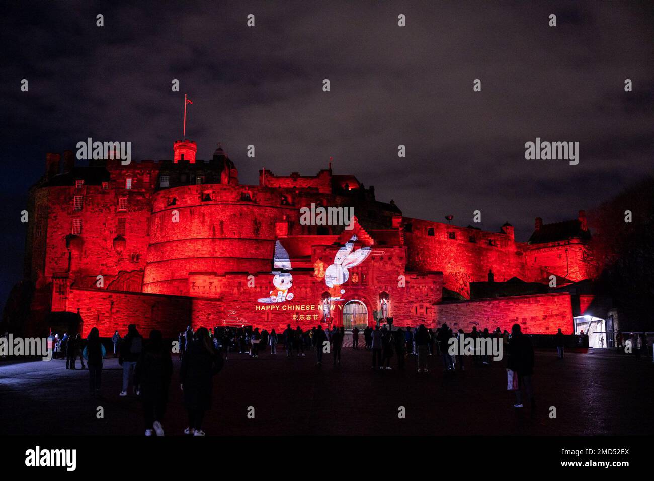 chinese new year edinburgh castle