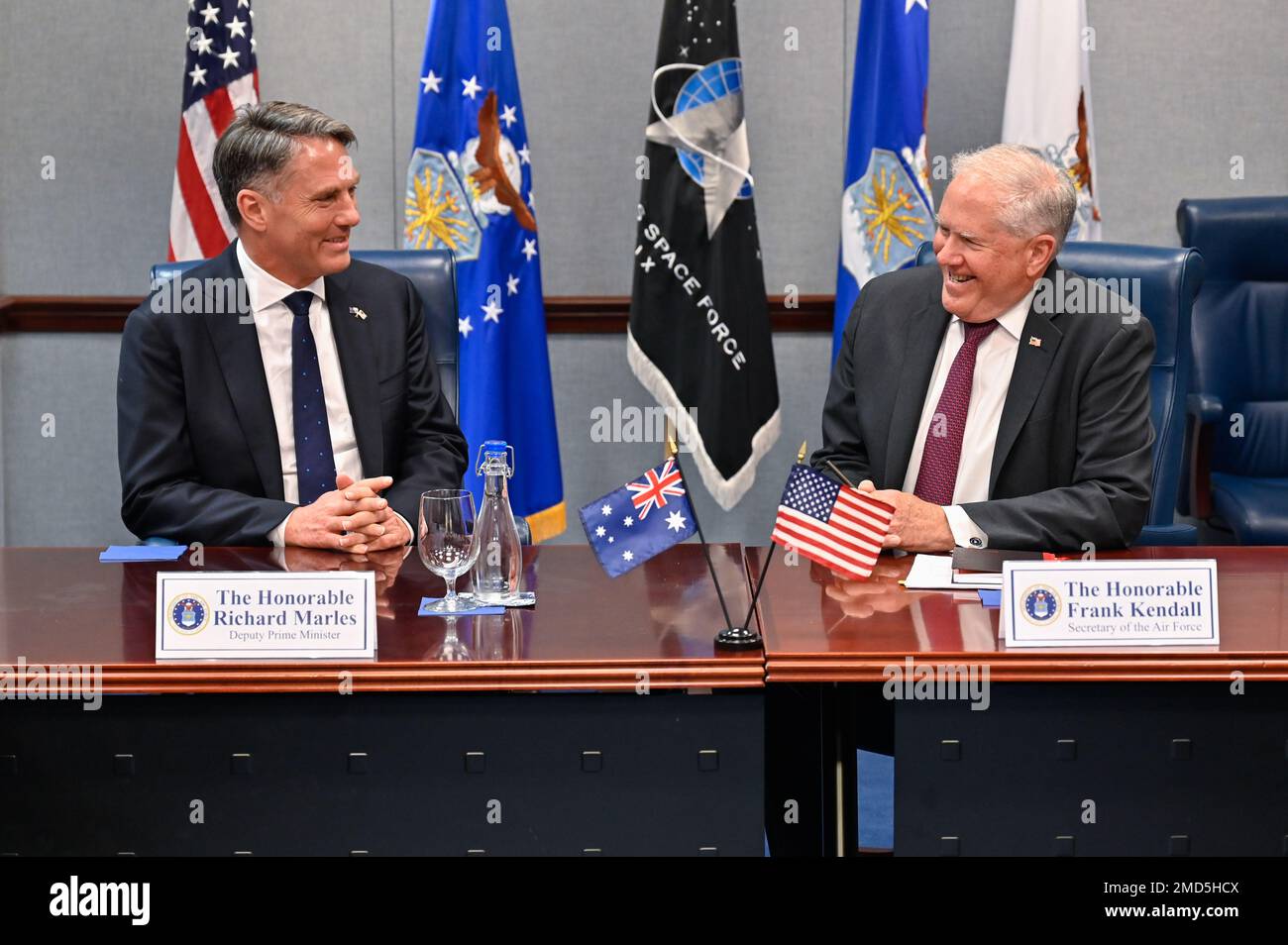 Secretary of the Air Force Frank Kendall and Australian Deputy Prime ...