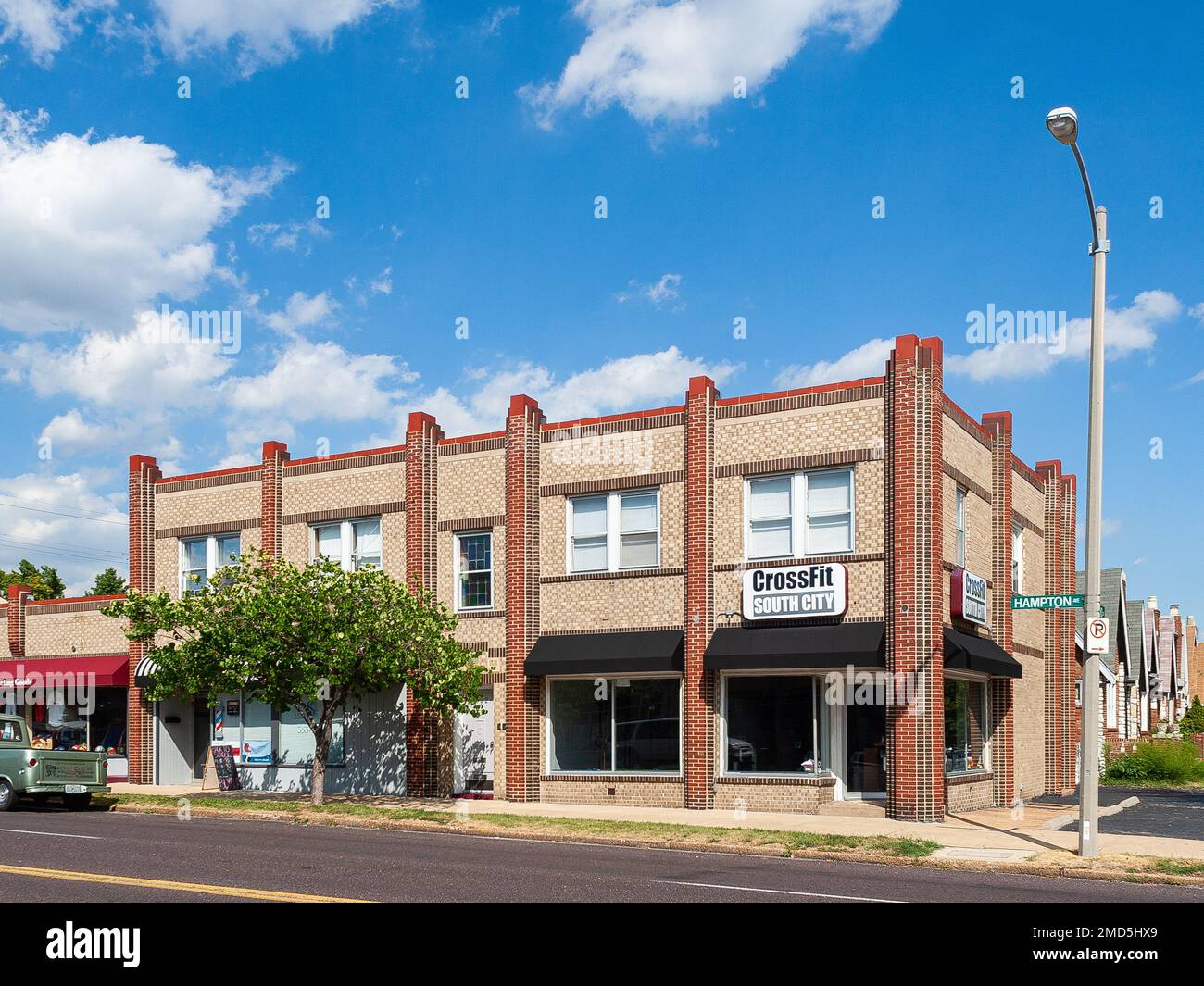 1930s commercial building on South Hampton Stock Photo Alamy