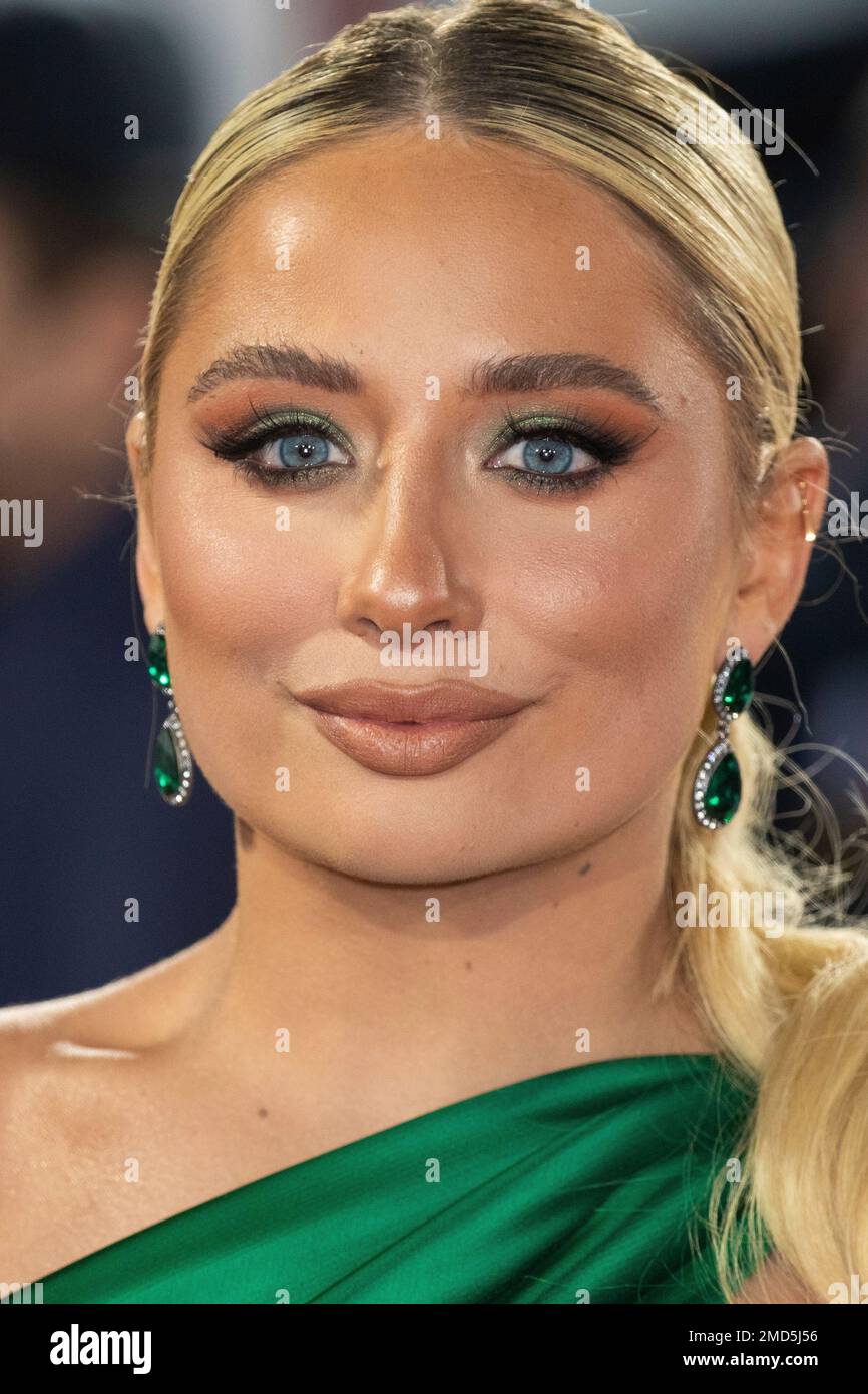 Saffron Barker poses for photographer upon arrival at the Pride of