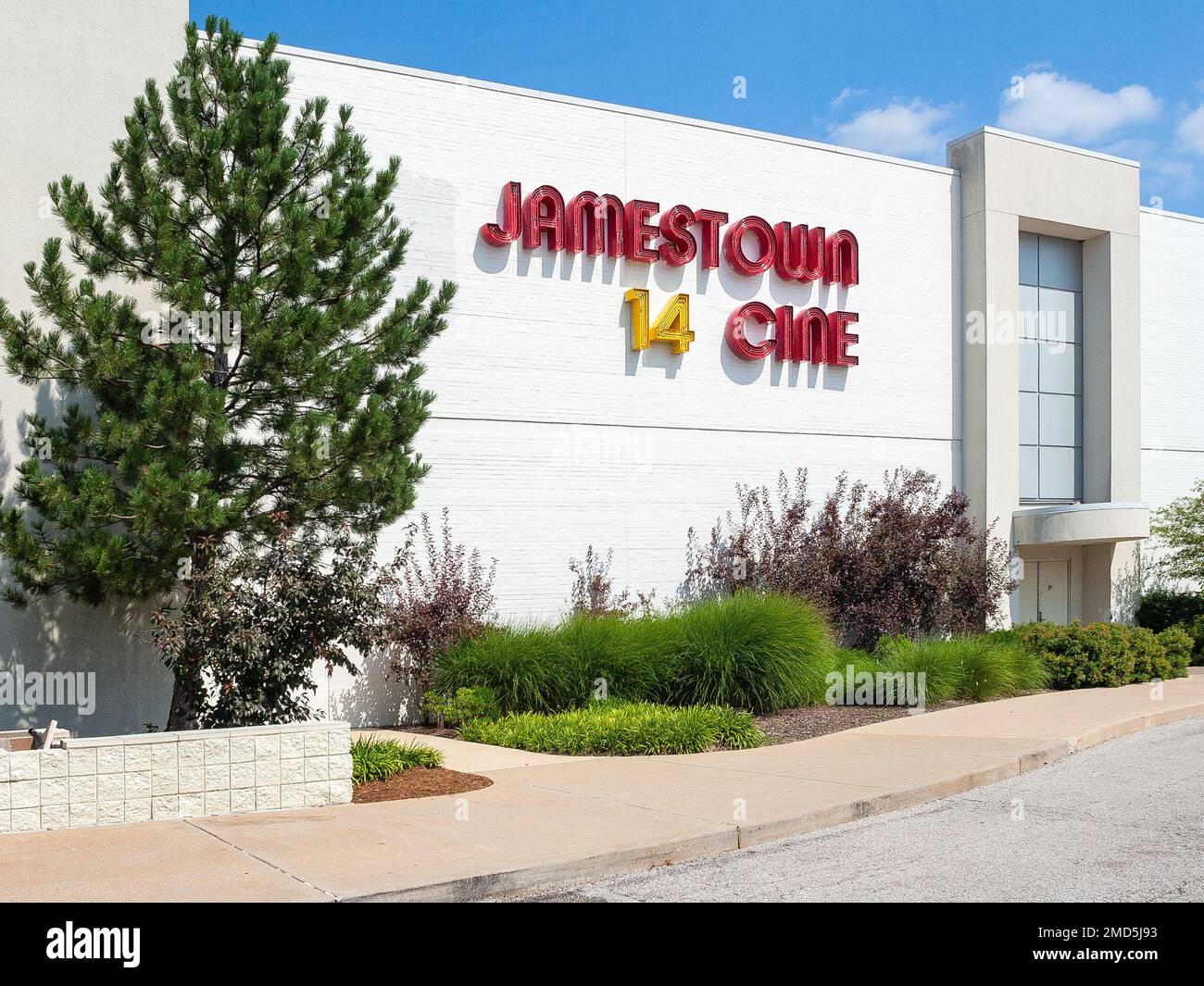 Jamestown Cine at the Jamestown Mall Stock Photo Alamy