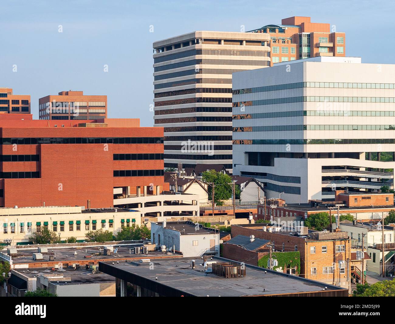 Office building in downtown Clayton Stock Photo Alamy