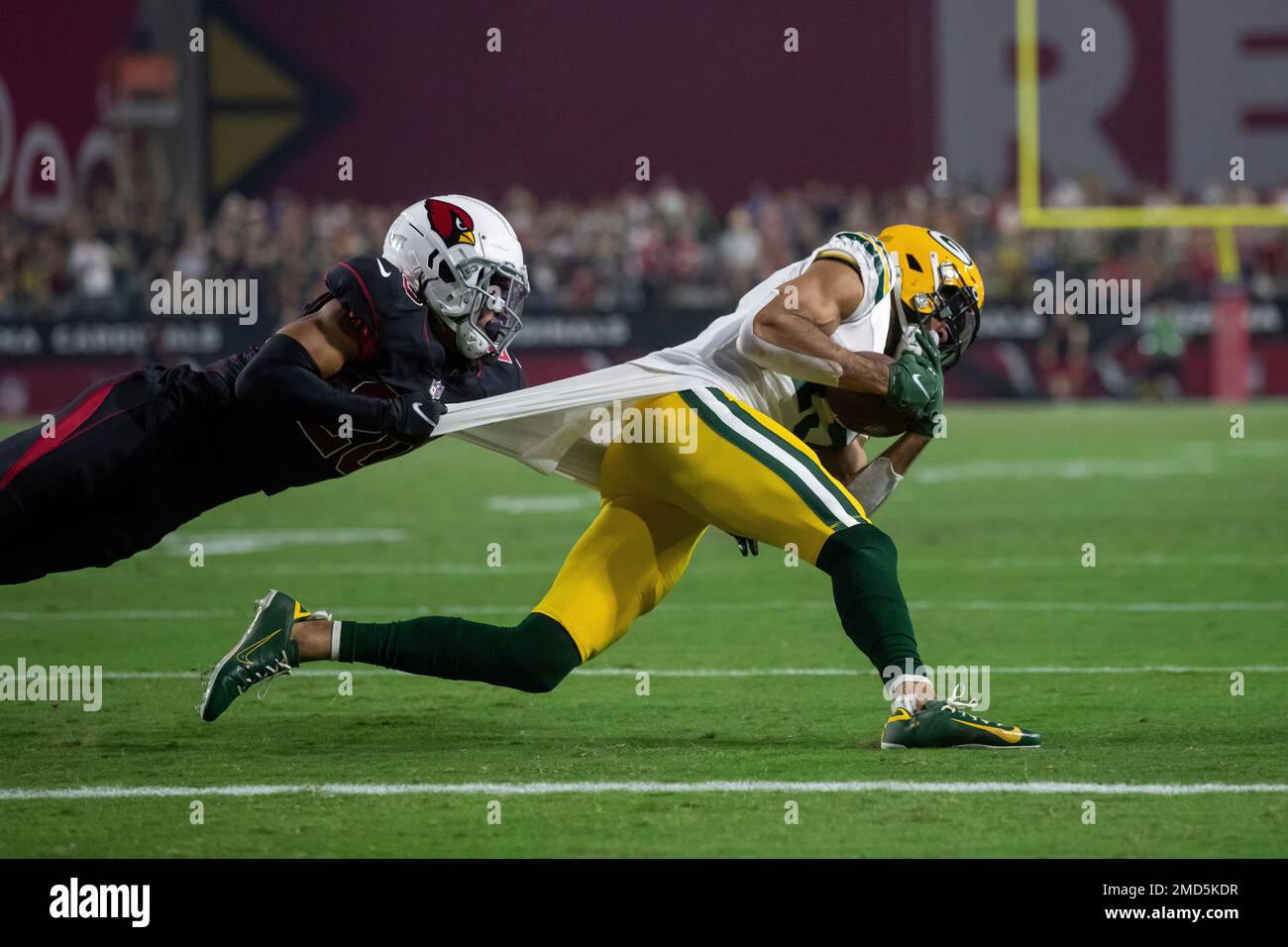 Wide receiver (19) Equanimeous St. Brown of the Green Bay Packers