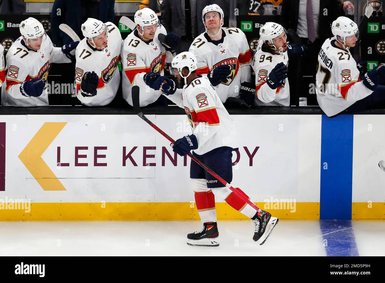 Coral Springs, United States. 03rd Oct, 2021. Florida Panthers player no.9  Sam Bennett seen in action during the morning practice session for NHL  regular season 2021-2022. Credit: SOPA Images Limited/Alamy Live News