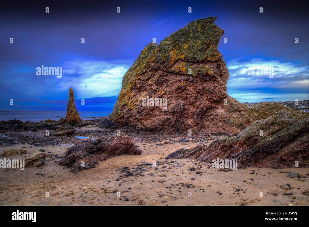 three kings cullen moray scotland Stock Photo Alamy
