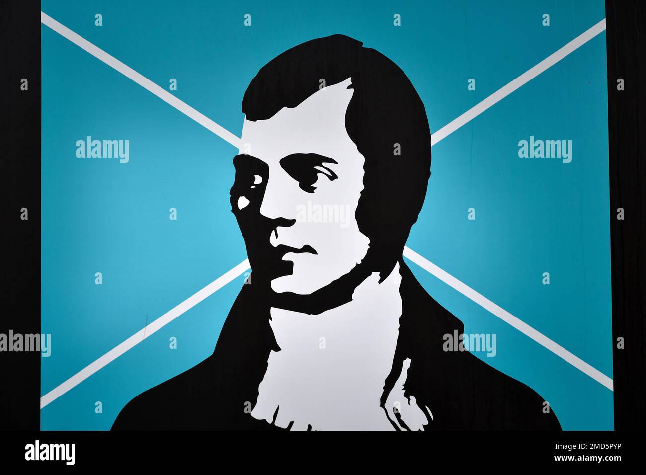 Robert Burns' birthplace Stock Photo Alamy