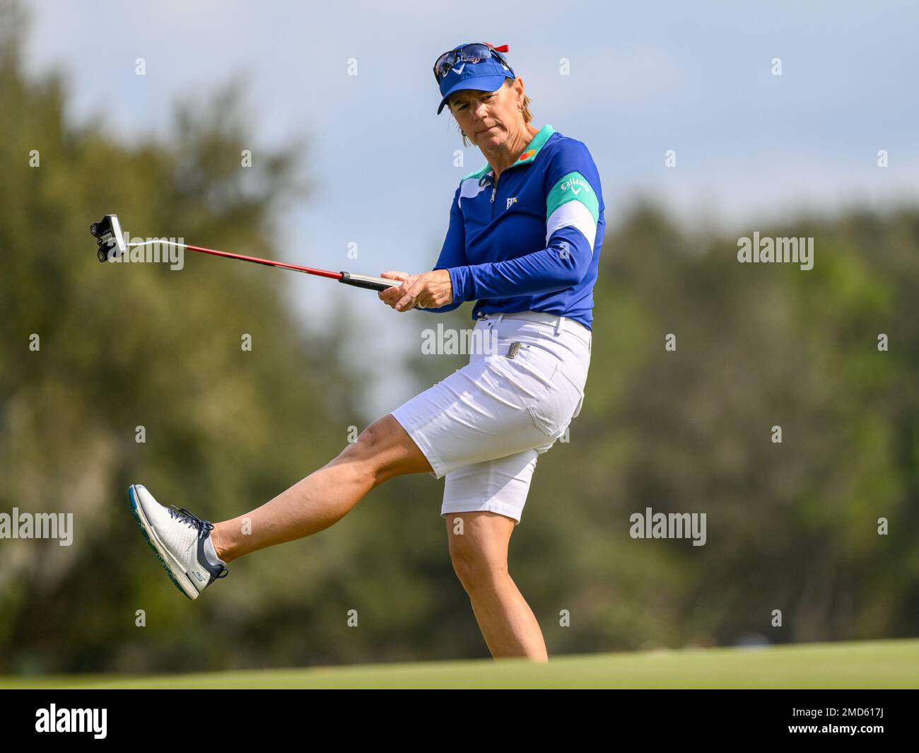 Orlando, FL, USA. 22nd Jan, 2023. Former LPGA and World Golf Hall of Famer Annika Sorenstam