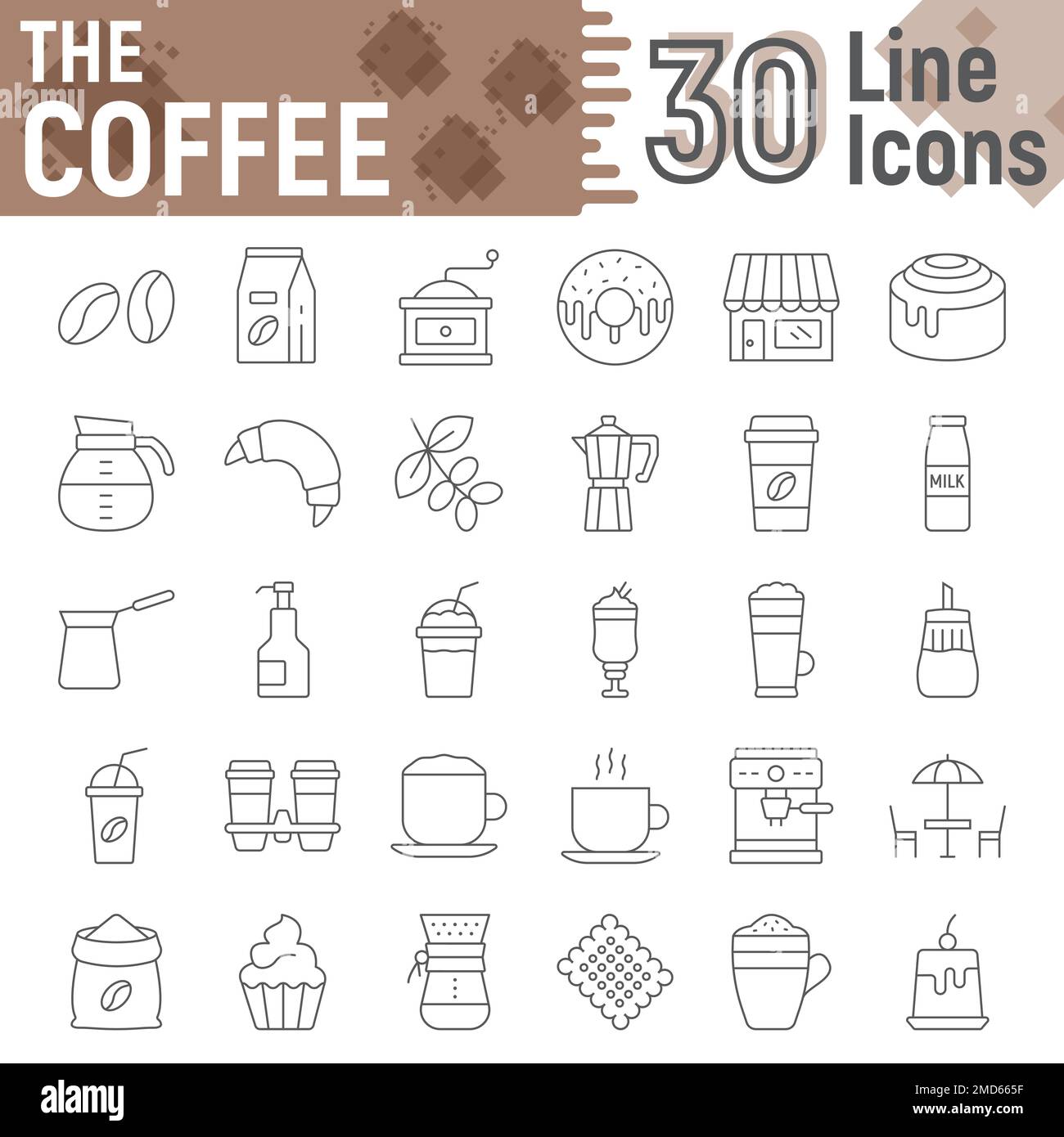 https://c8.alamy.com/comp/2MD665F/coffee-thin-line-icon-set-coffee-shop-symbols-collection-vector-sketches-logo-illustrations-sweets-signs-linear-pictograms-package-isolated-on-white-background-eps-10-2MD665F.jpg