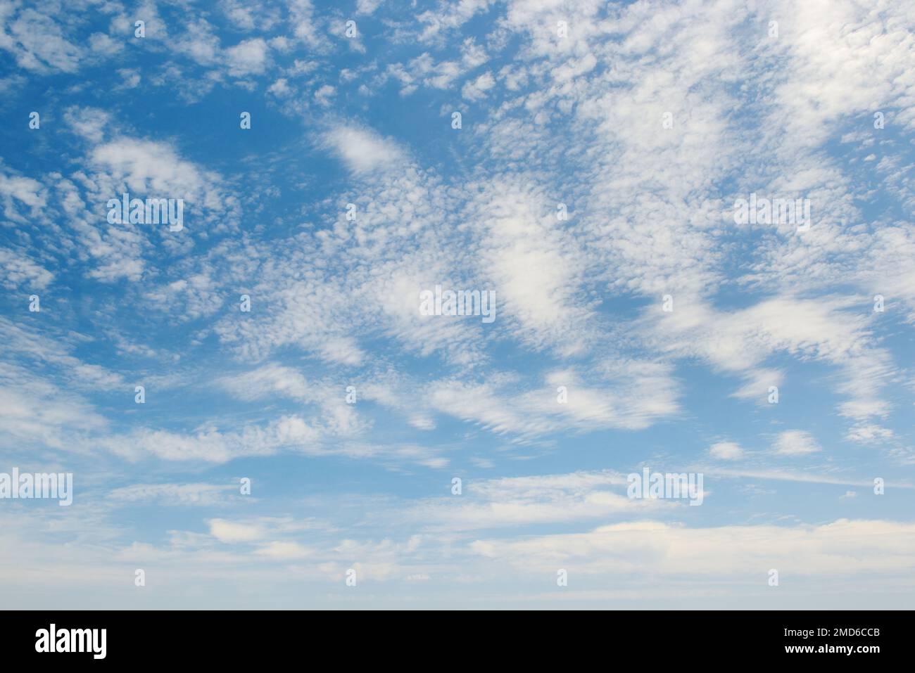 clouds in the blue sky Stock Photo
