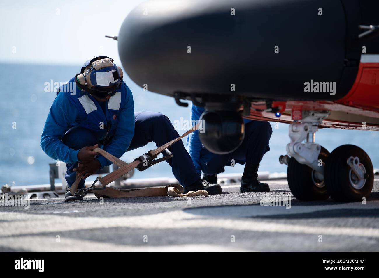 U.S. Coast Guard Petty Officer 2nd Class Thirkeal Lightsey, an