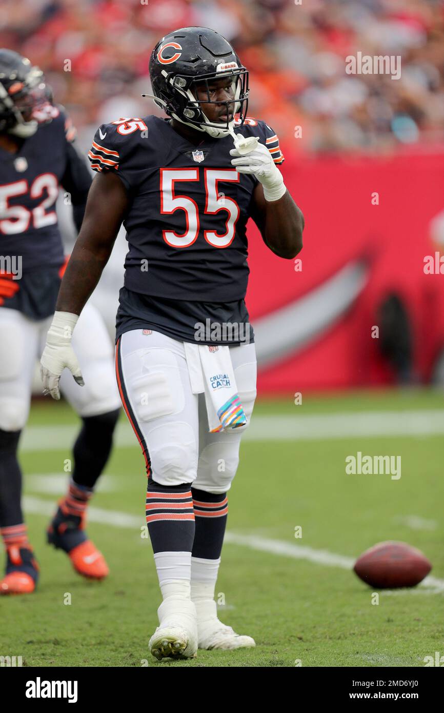 November 16, 2020: Chicago, Illinois, U.S. - Bears #55 Josh Woods