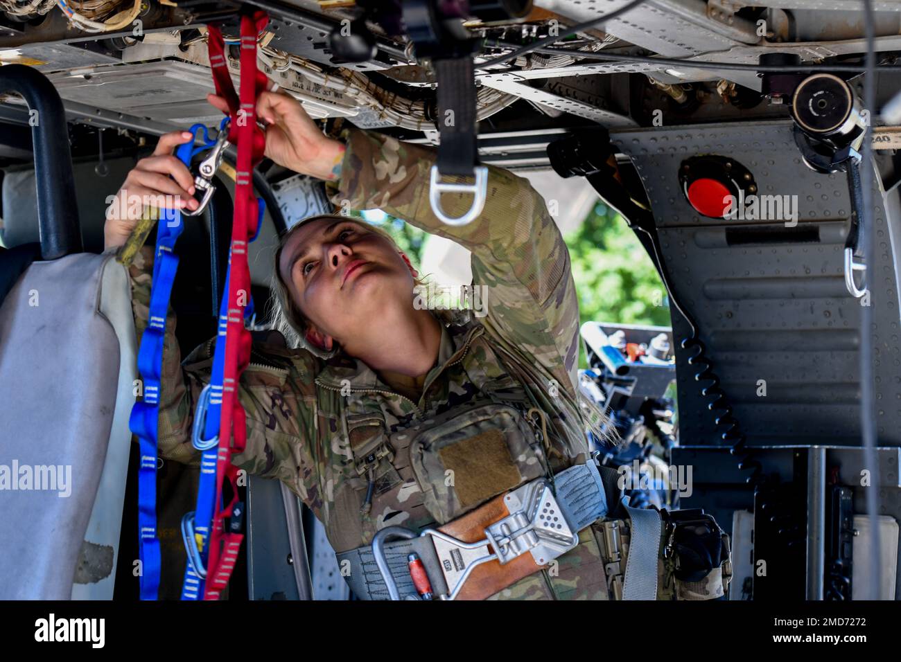 U.S. Air Force Staff Sgt. Kinia Hudson, 56th Rescue Squadron special ...