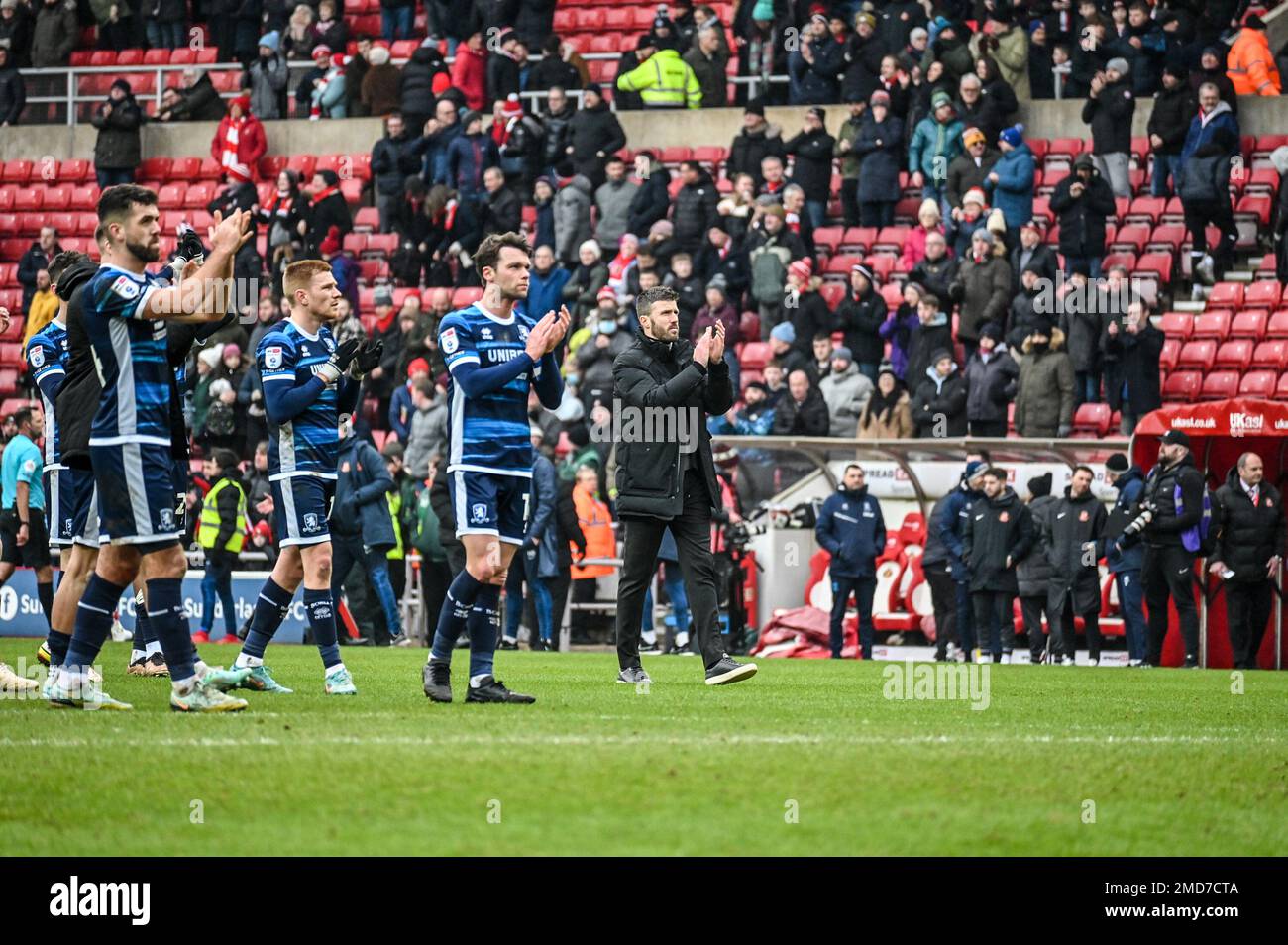 Sky bet championship match stadium light hires stock photography and
