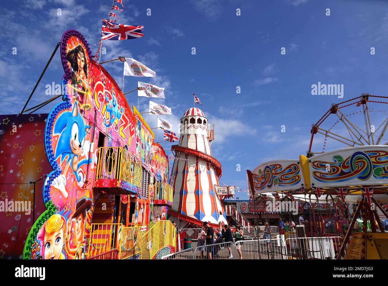 A Traditional British Funfair Stock Photo Alamy a-traditional-british-funfair-stock-photo-alamy