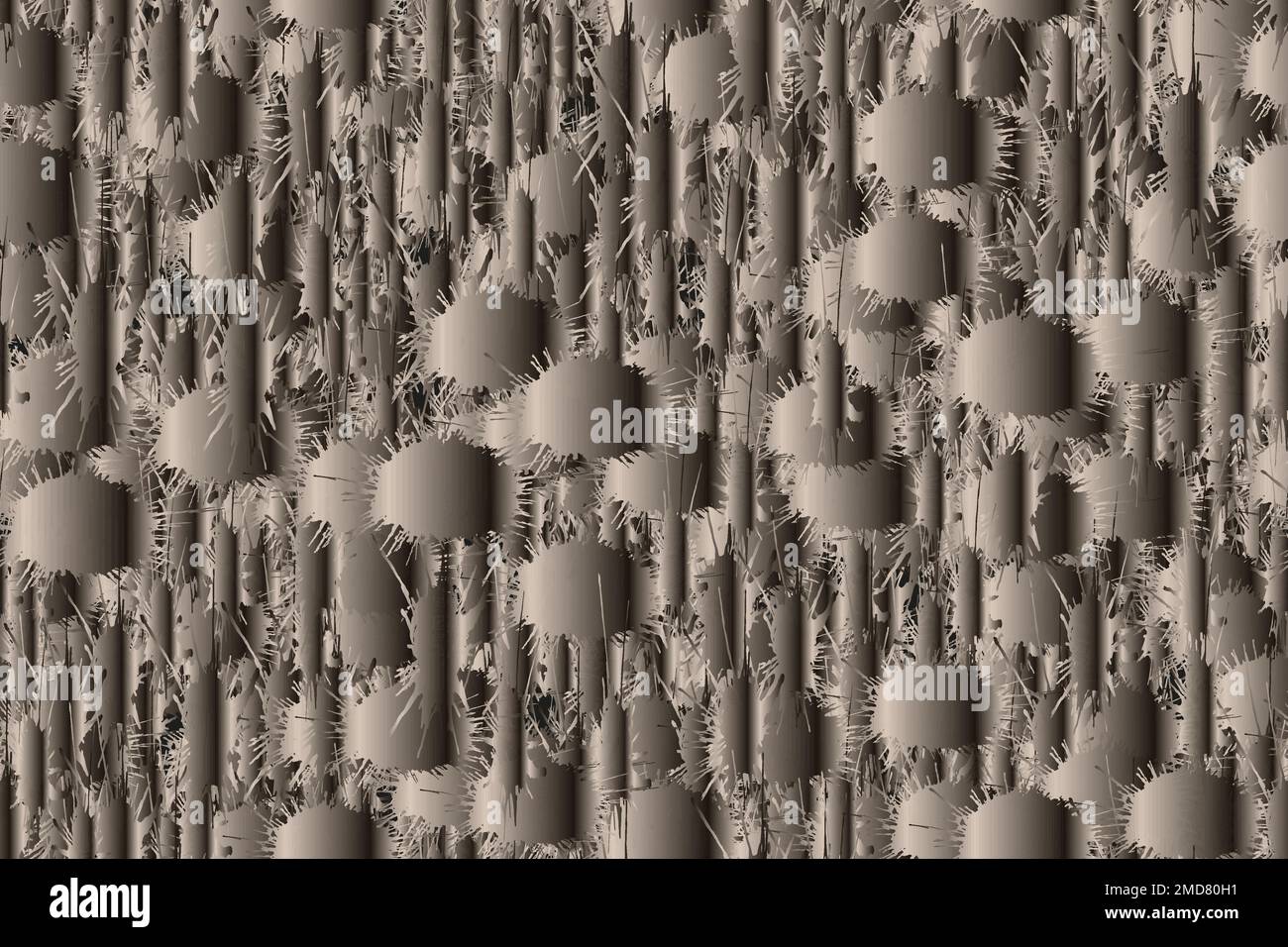 Abstract Gradient Bronze Blot Seamless Vector Pattern Stock Vector