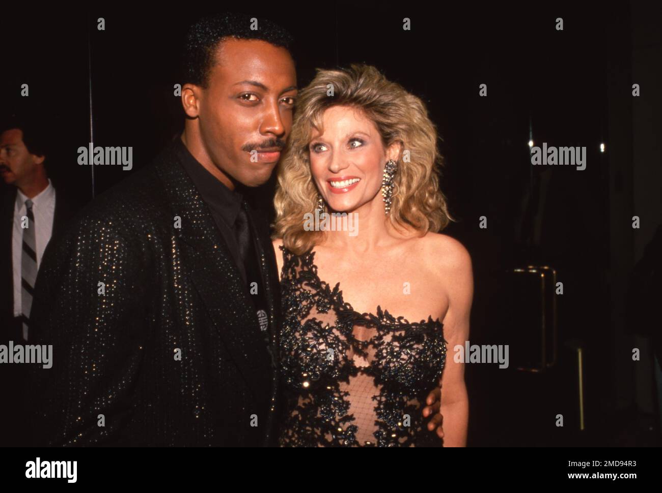 Mary Frann and Arsenio Hall at The 15th Annual People's Choice Awards ...