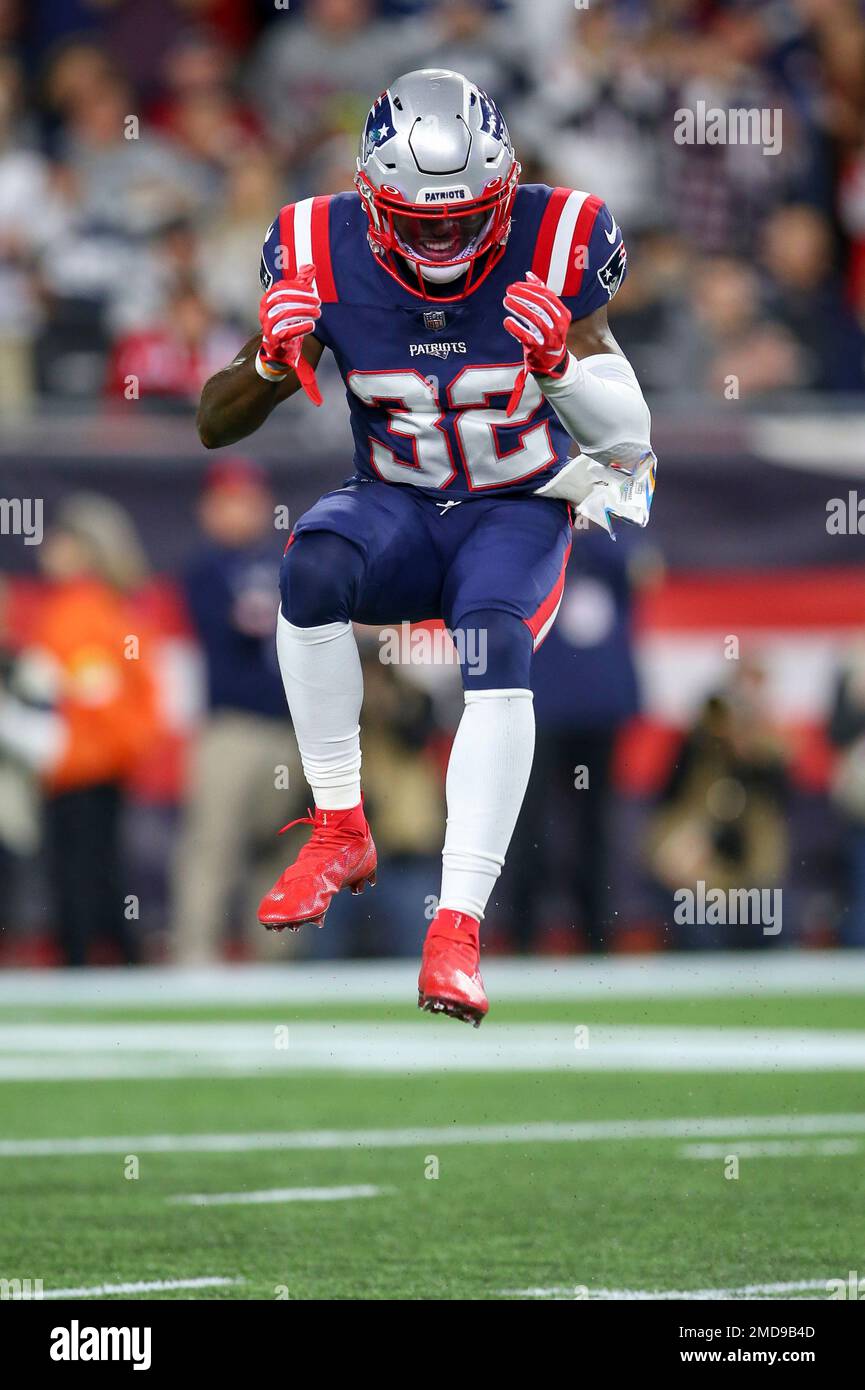 Dallas Cowboys wide receiver Cedrick Wilson (1) warms up prior to an NFL  football game against the New England Patriots, Sunday, Oct. 17, 2021, in  Foxborough, Mass. (AP Photo/Stew Milne Stock Photo - Alamy