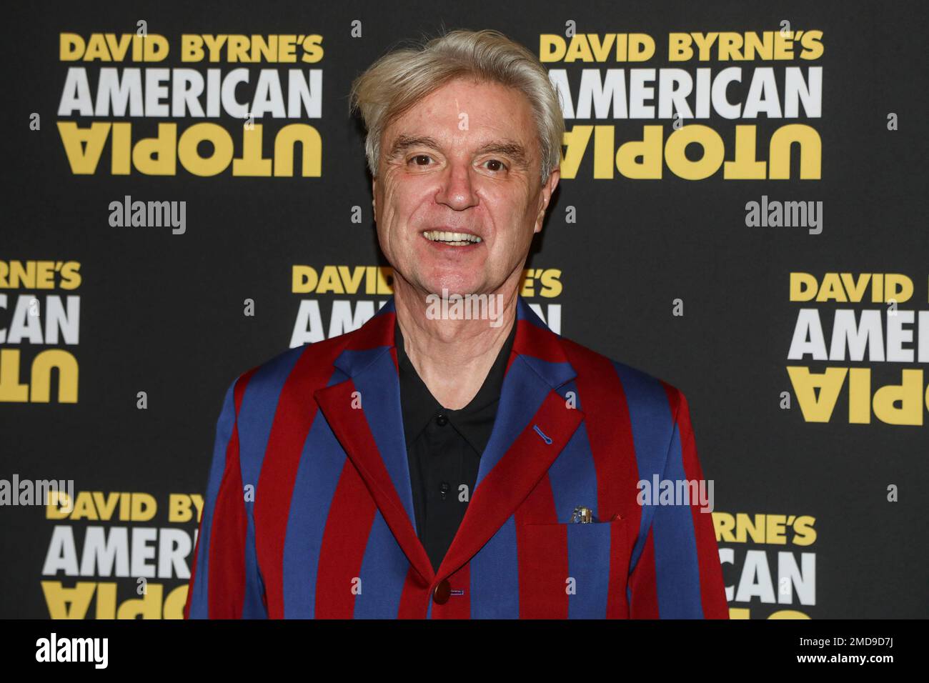 Musician David Byrne attends the Broadway reopening of "David Byrne's