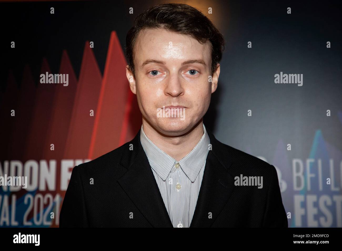 Matthew Tennyson poses for photographers upon arrival at the premiere ...