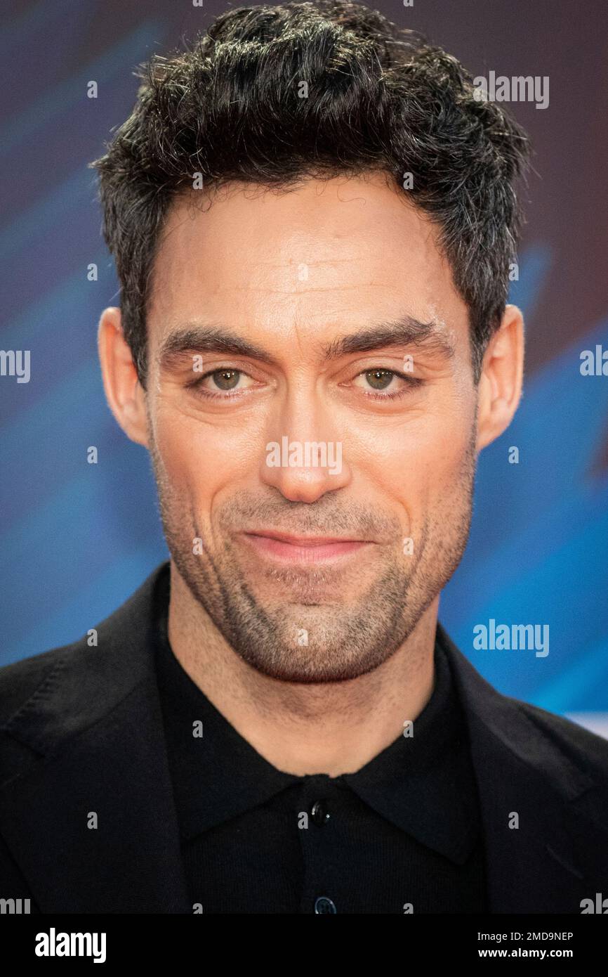 Alex Hassell poses for photographers upon arrival at the closing night ...