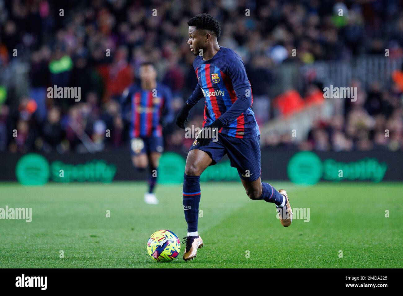 Madrid Espanha Abril 2023 Jogo Futebol Entre Barcelona Getafe Futebol —  Fotografia de Stock Editorial © Musiu0 #651632758