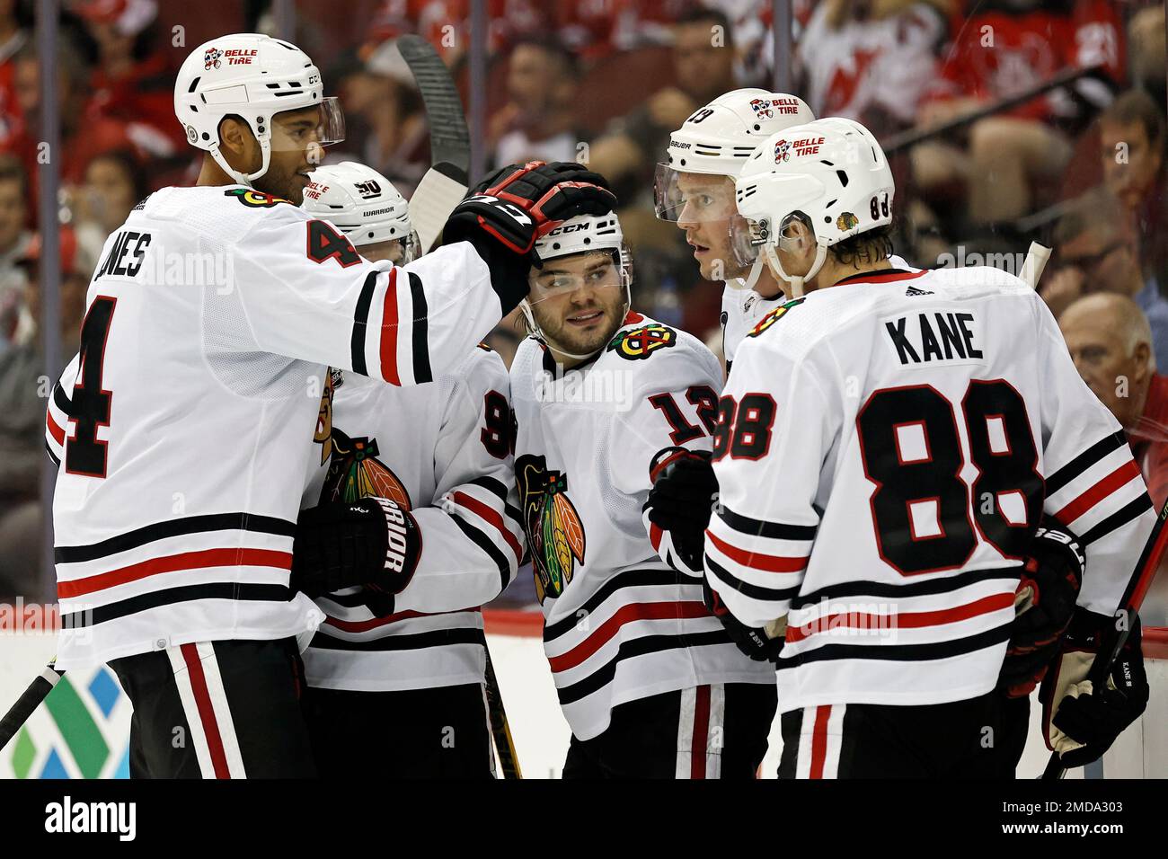 Alex DeBrincat Blackhawks jersey