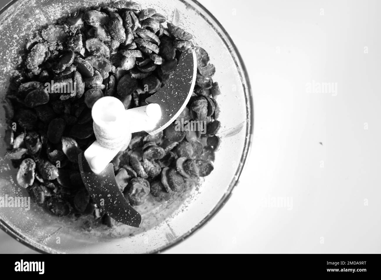 Top view of crushed roasted edamame bean Stock Photo Alamy